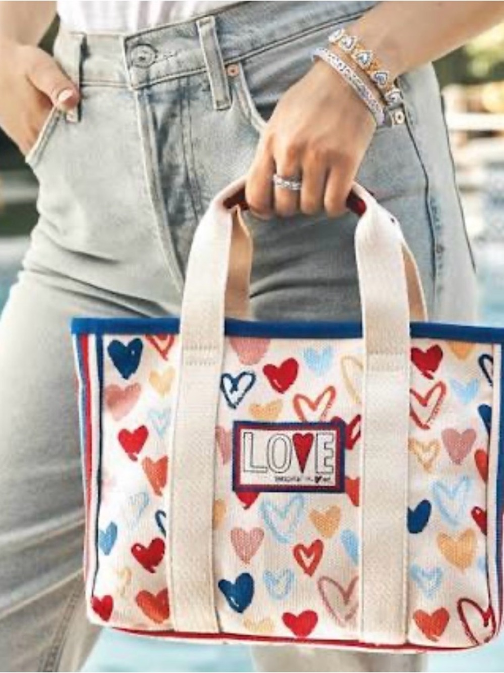 Brighton Canvas Mini Tote Bag - Multicolor